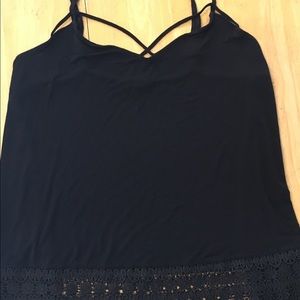 Torrid black tank top